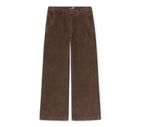 Timberland Womens Washed Corduroy Wide-leg Pants chocolate brown 29W 32L