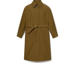 Timberland Womens Water Repellent Long Mac Coat dark olive M