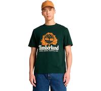 Timberland Mens Wwes Short Sleeve Front Graphic Tee scarab M