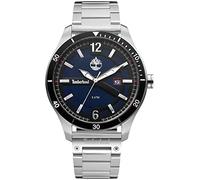 Timberland Wyola Herren Armbanduhr Edelstahl Silber 50 mm, Quarzuhr, Wasserdichtigkeit: 5 Bar, TDWGH2100101