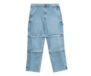 Timberland x BEAMS Denim Carpenter Zip-Off Pant Blau