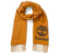 Timberland - Yarn Dye Scarf with Printed Logo - Schal, Gr. S-M, orange (Wheat)