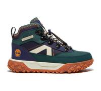 Timberland - Youth's Greenstride Motion 6 Mid Bungee WP Boot - Freizeitschuhe, Gr. 34 US 2, blau (DarkGreenNubuck)