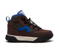 Timberland - Youth's Greenstride Motion 6 Mid Bungee WP Boot - Freizeitschuhe, Gr. 39 US 6, schwarz/braun (DarkBrown/Nubuck/WDarkGreen)