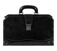 Time Resistance Leder Arzttasche - Arztkoffer - Doktortasche - Aus 100% Echtleder - Aktentasche für Ärzte - Businesstasche