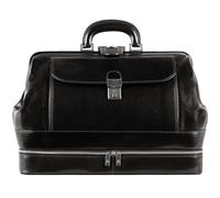 Time Resistance Arzttasche Leder - Arztkoffer - Doktortasche - Aus 100% Leder - Aktentasche für Ärzte - Businesstasche