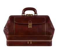 Time Resistance Arzttasche Leder - Arztkoffer - Doktortasche - Aus 100% Leder - Aktentasche für Ärzte - Businesstasche