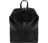 Time Resistance Damen und Herren Rucksack aus Leder - Handgefertigt in Italien - 100% Lederrucksack - Vintage Rucksack - Wanderrucksack