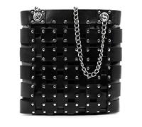 Time Resistance Handtasche Damen - Schultertasche aus Leder - Tote Bag - Leder Shopper - Tasche für Damen