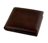 Time Resistance Herren-Geldbörse aus Leder - minimalistisches Geldbörsen-Design mit Kreditkartenhalter, magnetischem Münzhalter und Bargeldfächern