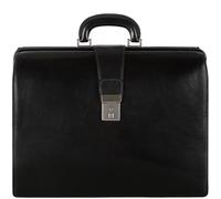 Time Resistance Leather Anwalt-Aktenkoffer - Aktenkoffer für Herren Italienische Aktentasche Doktorkoffer - Business