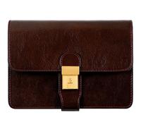 Time Resistance Leder-Clutch für Herren - Organizer-Tasche für Herren - Handgelenktasche - Aktentasche, handgefertigt in Italien - Handtasche für Herren