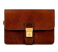 Time Resistance Leder-Clutch - Organizer-Tasche für Herren - Handgelenktasche - Aktentasche, handgefertigt in Italien - Handtasche für Herren