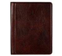 Time Resistance Lederportfolio - Dokumententasche aus Leder in Tablet-Größe - Kleine Aktentasche