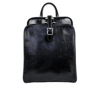 Time Resistance Lederrucksack Wandelbar zu Schultertasche - Handgemacht Tagesrucksack Rucksack bis zu 12 Zoll Laptop Tagestasche