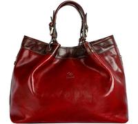 Time Resistance Schultertasche Damen - Handtasche aus Leder - Made in Italy - Damenhandtasche - Tragetasche - Businesstasche - Tasche für Damen