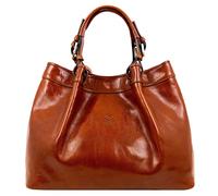 Time Resistance Schultertasche Damen - Handtasche aus Leder - Made in Italy - Damenhandtasche - Tragetasche - Businesstasche - Tasche für Damen