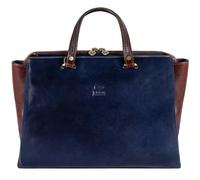 Time Resistance Schultertasche Damen - Handtasche aus Leder - Made in Italy - Tragetasche - Shopper - Tasche für Damen