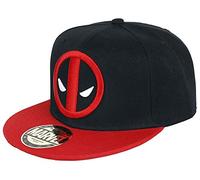 timecity Deadpool - Logo schwarz und rot Snapback