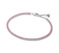 Timeless Damen Tennisarmband 925er Silber rosa Zirkonia