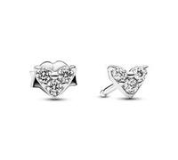 Timeless Herz Ohrschmuck für Damen aus Sterlingsilber