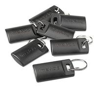 TimeMoto Zeiterfassungsschlüsselanhänger, TM-110, 33 x 8 mm, schwarz (25 Stück), Sie erhalten 1 Packung á 25 Stück