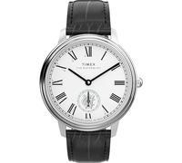 Timex Analoge Herren-Quarzuhr mit Lederarmband TW2Y23100VQ