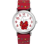 Timex Analoge Quarzuhr für Damen mit Nylonarmband TW2W80800JT