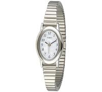 Timex Cavatina Erweiterungsarmband, Silberfarben/Weiß, Quarzuhr