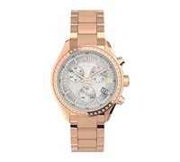 Timex Classic 38mm Roségoldfarbener Armbanduhr für Damen mit Kristall TW2V57900