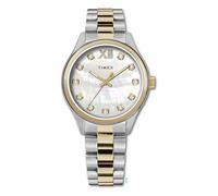 Timex Damen Analog Quarz Uhr mit Edelstahl Armband TW2W85500VQ