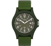 Timex Damen Analog Quarz Uhr mit #Tide Ocean Material Armband TW2V96000