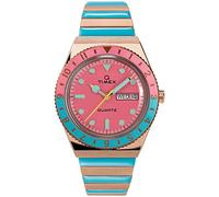 Timex Damen Analog Uhr Mit Edelstahl Armband Q