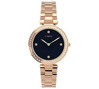 Timex Damen Analog Uhr mit Edelstahlarmband Adorn