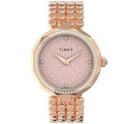 Timex Damen Analog Uhr mit Edelstahlarmband Asheville