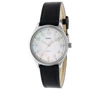TIMEX Damen-Armbanduhr, Edelstahl, Quarz, 32 mm, modern, leicht lesbar