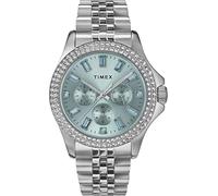 Timex Damen Multi Dial Uhr Mit Edelstahl Armband Kaia