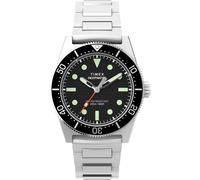 Timex Deep Water Reef Herren Silberarmbanduhr TW2W95200 Einheitsgröße