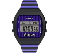 Timex Digitale Armbanduhr für Erwachsene, Unisex, Quarz, mit Edelstahlarmband TW2Y19500JR