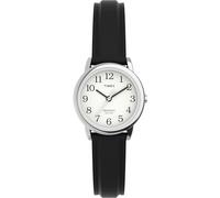 Timex Easy Reader Damen-Armbanduhr, 25 mm, schwarzes Lederarmband, T20441