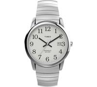 Timex Easy Reader Herren-Armbanduhr T2H451, 35 mm, Erweiterungsband, Datumsfenster