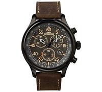 Timex Expedition Chronograph (42mm) braunes Zifferblatt/braunes Lederarmband T49905