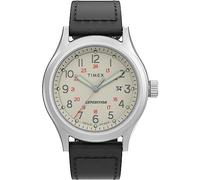 Timex Expedition North TW2W46800 Armbanduhr, für Herren, 40 mm, Lederband mit Schnellwechsel-Funktion