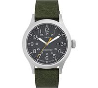 Timex Expedition Scout 40mm Herren-Armbanduhr mit Lederband TW4B22900