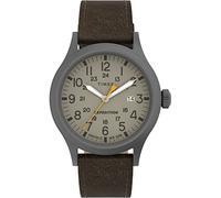 Timex Expedition Scout 40mm Herren-Armbanduhr mit Lederband TW4B23100