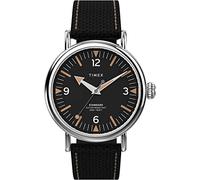 Quarzuhr TIMEX "WATERBURY STANDARD" Armbanduhren schwarz Herren (40452333-0) schwarz