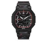 Timex Herren Analog-Digital Quarz Uhr mit Polyurethan Armband TW2V85300JR