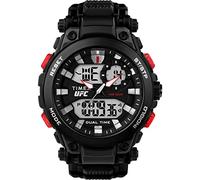 Timex Uhr UFC Impact TW5M52800 Herren Analog-Digital Plastikband Einheitsgröße Schwarz