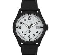 Timex Herren Analog Quarz Armbanduhr mit einem Stoffband Traprock