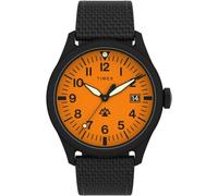 Timex Herren Analog Quarz Armbanduhr mit einem Stoffband Traprock
